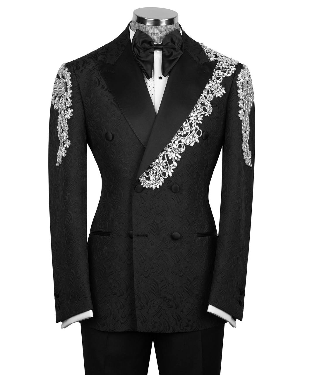 Stone Embroidered Tuxedo