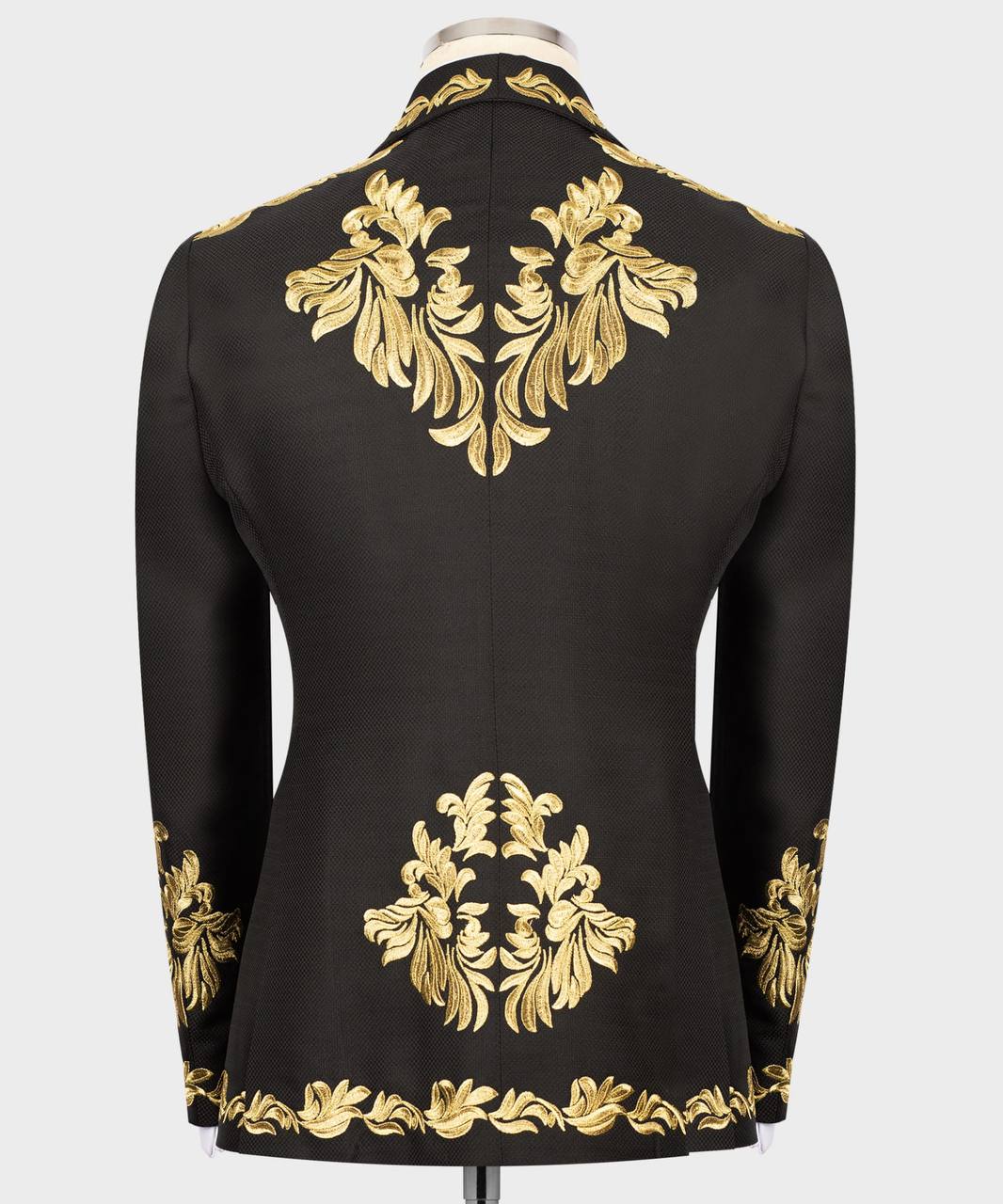TUXEDO WITH SPECIAL EMBROIDERY