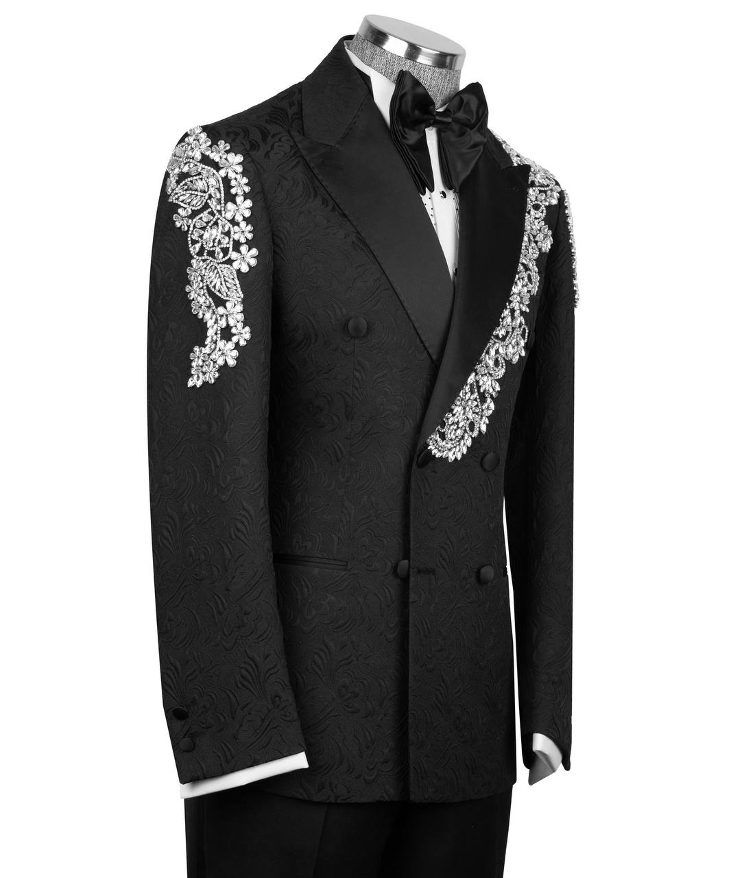 Stone Embroidered Tuxedo