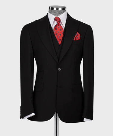 CLASSIC VEST SUIT - BLACK