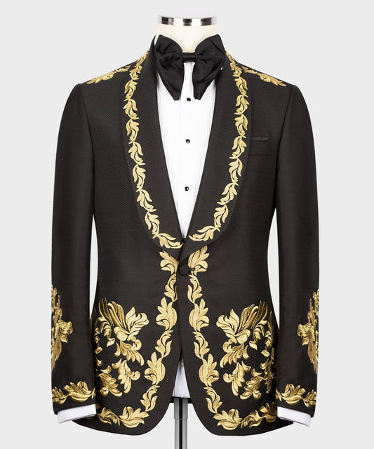 TUXEDO WITH SPECIAL EMBROIDERY